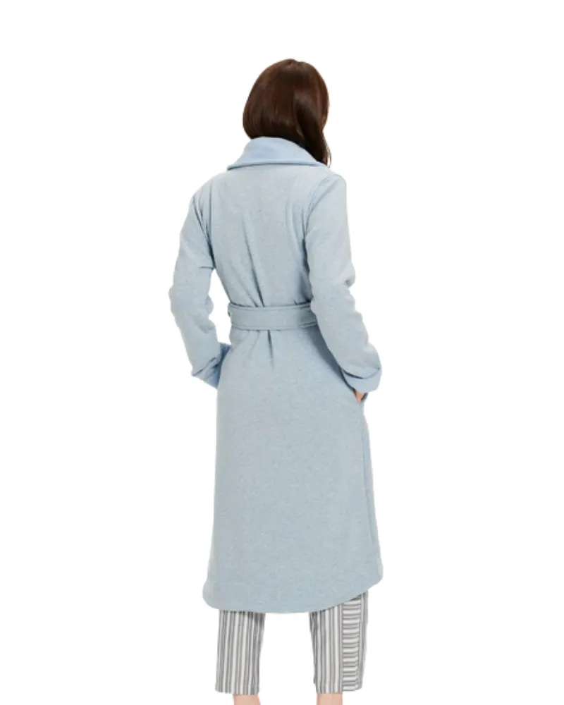 1095612 Fresh Air Heather Duffield II Fleece Wrap Robe