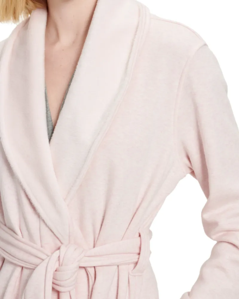 1095612 Seashell Pink Heather Duffield II Fleece Wrap Robe