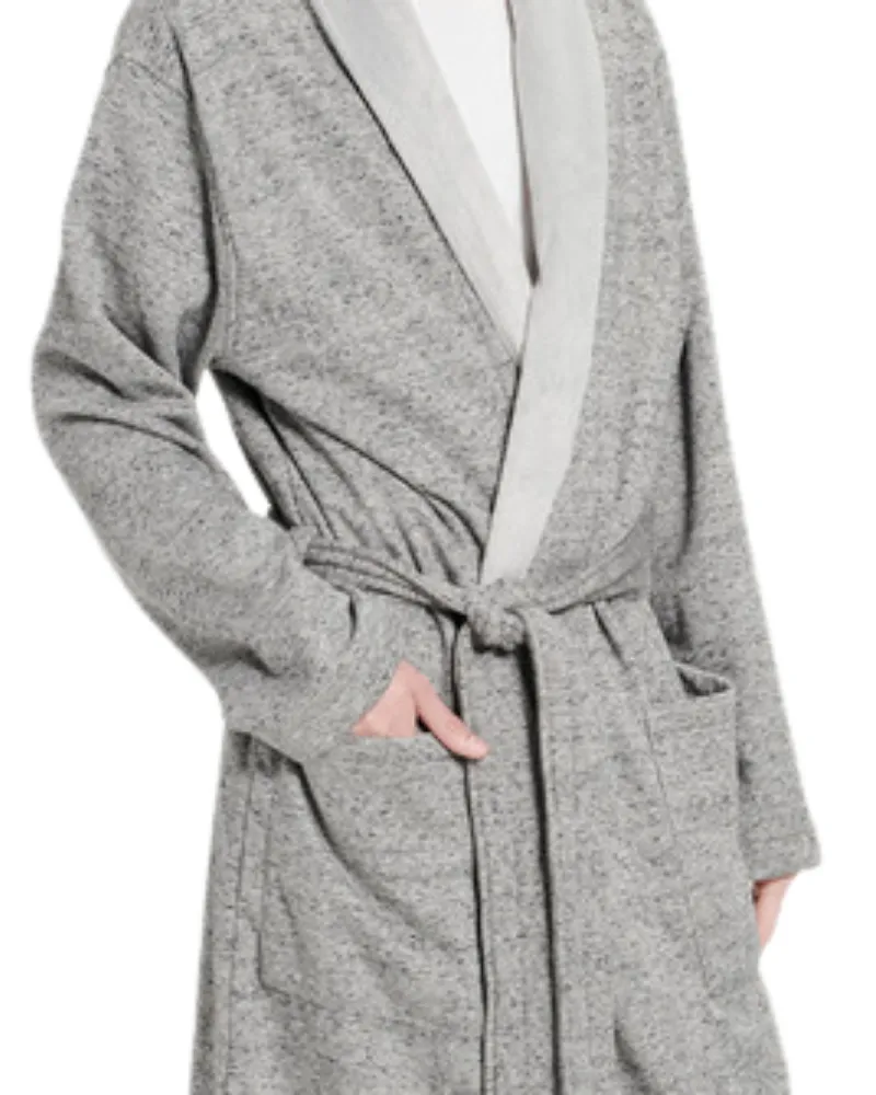 1096932  Grey Heather Robinson Men's Wrap Robe