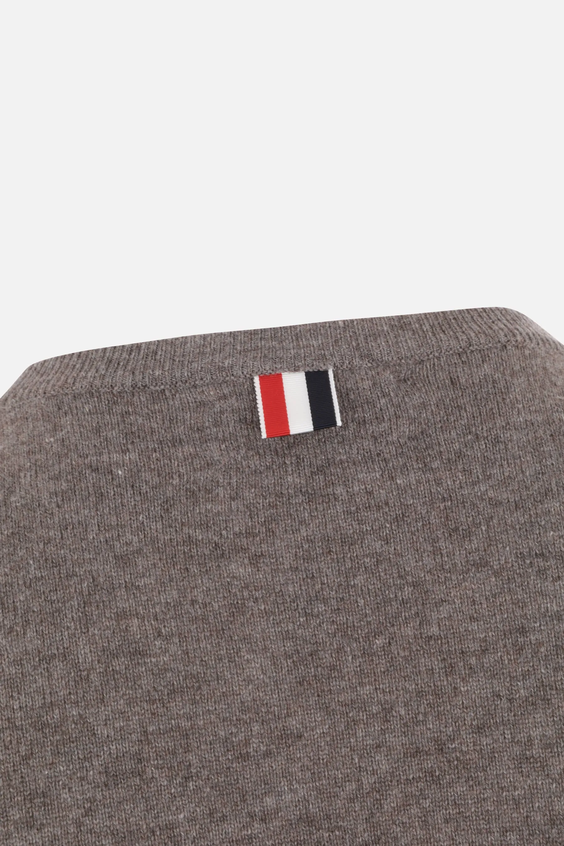 4-Bar Striped Cashmere Pullover