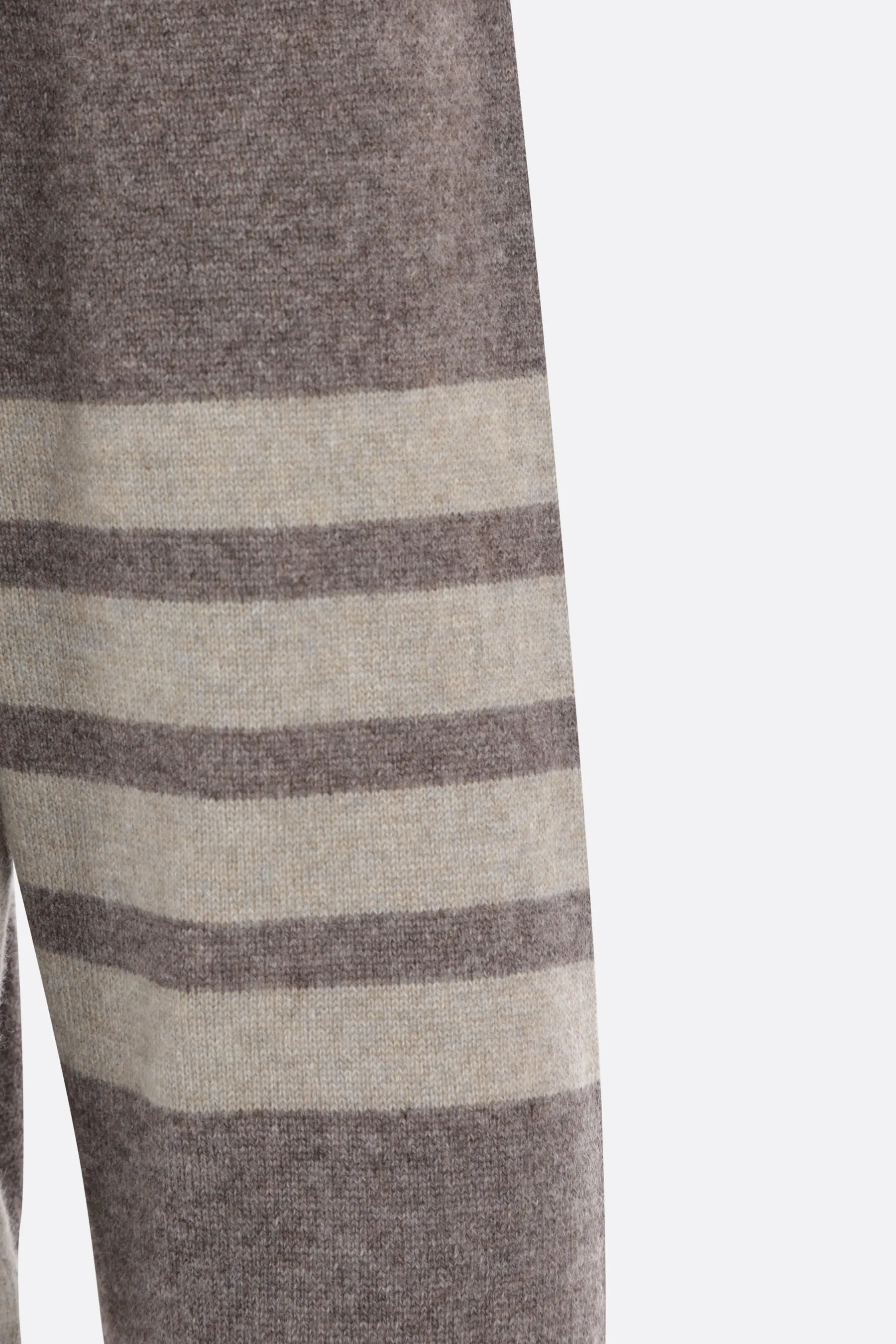 4-Bar Striped Cashmere Pullover