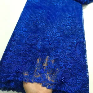 5 YARDS / 4 COLORS / Jessie Royal Crochet Mesh Ground Embroidery Mesh Lace / Party Prom Bridal Dress Fabric