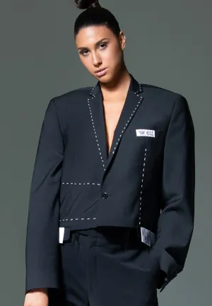 ACA Oversized Cropped Blazer "One of a Kinds"