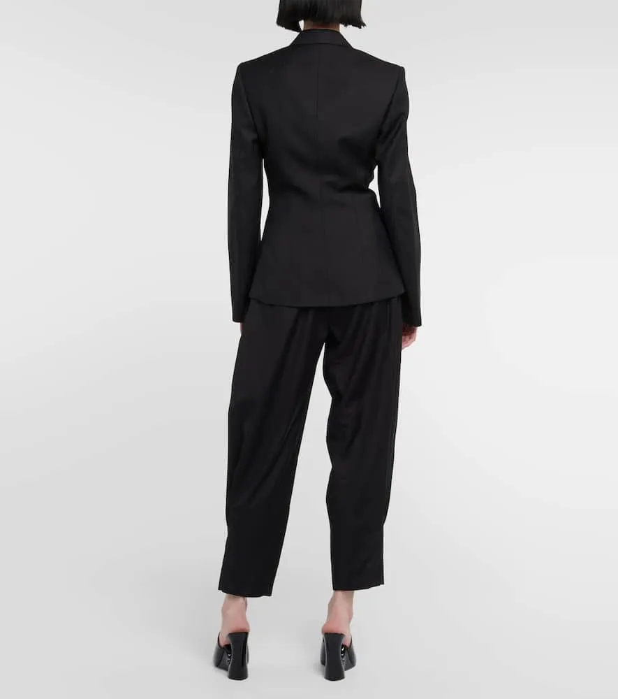 Alaia Herringbone wool gabardine blazer