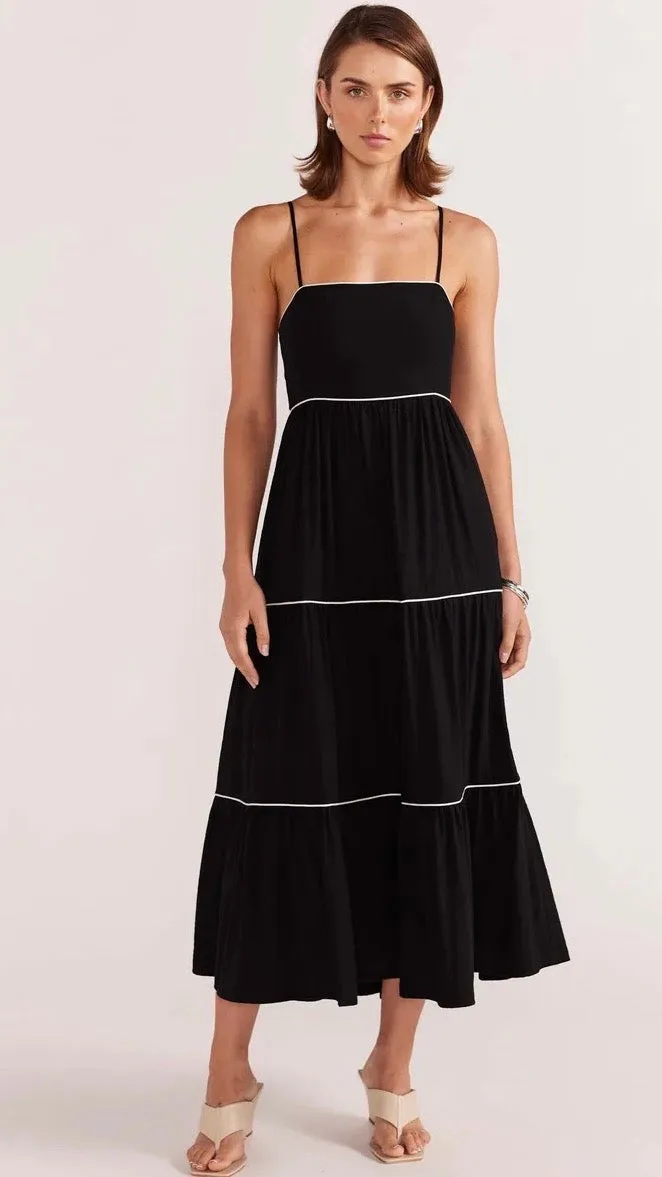 Alexe Tie Back Dress Black