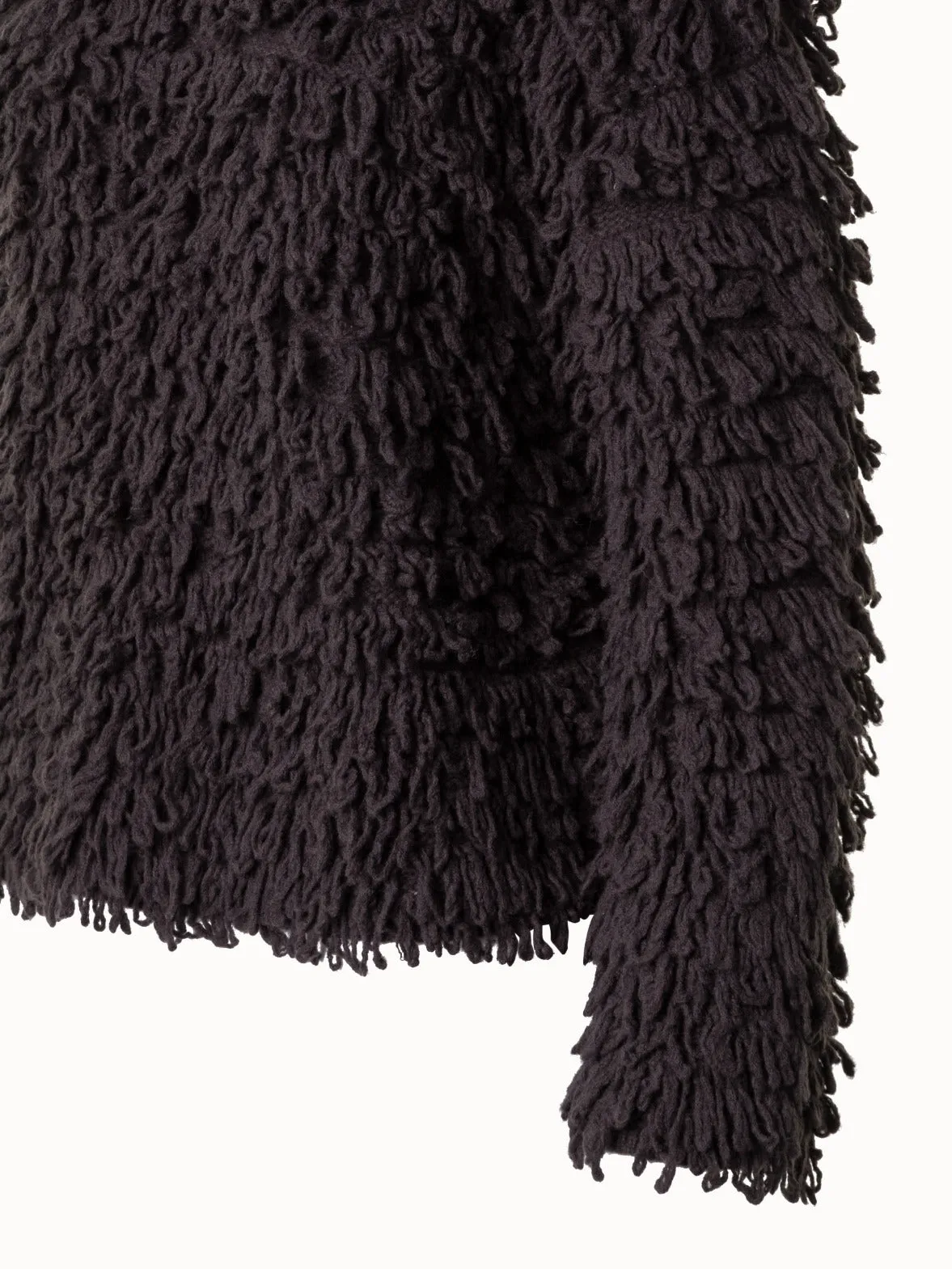 Allover Loops Wool Silk Cashmere Sweater