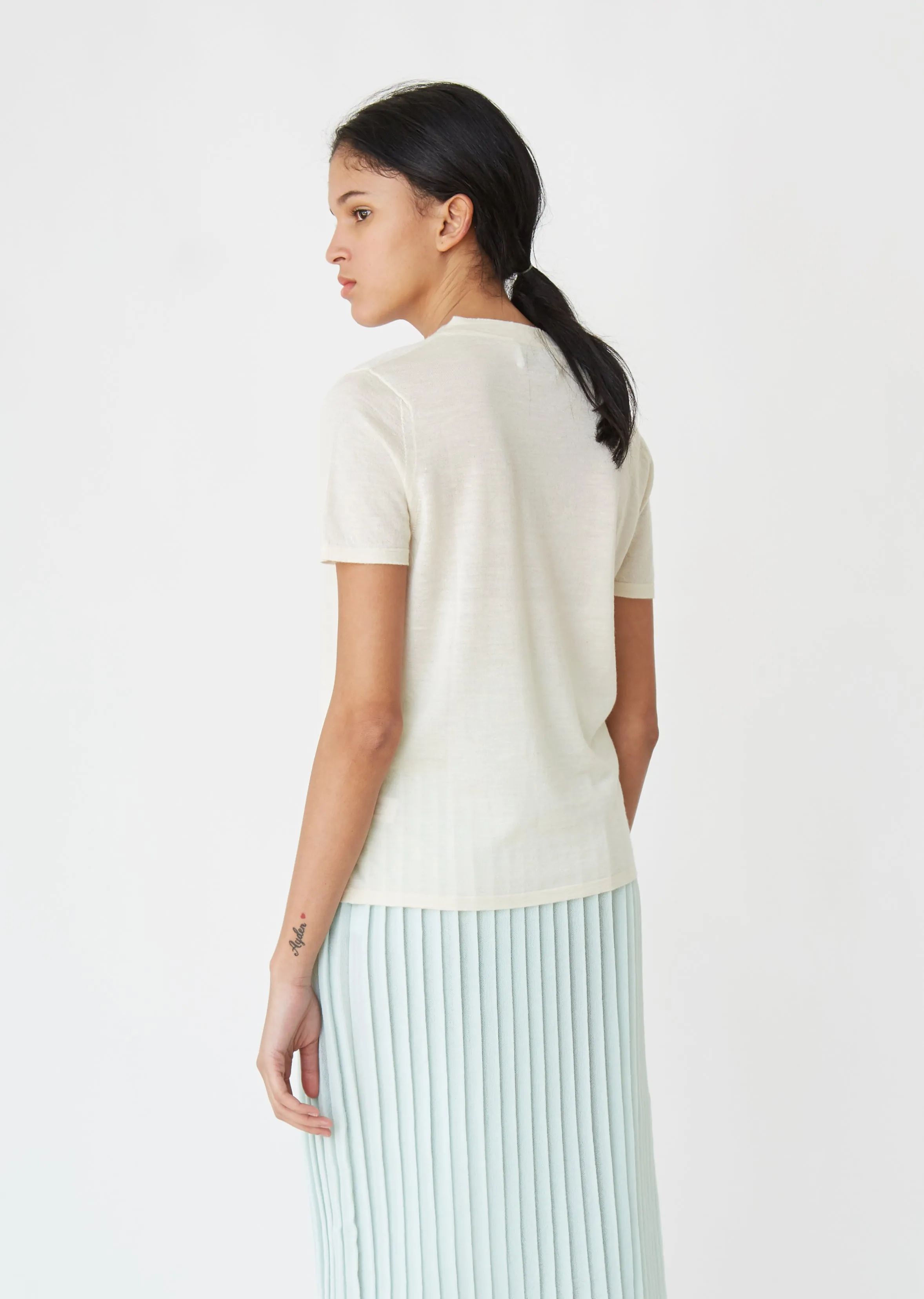 Ambar Cashmere Silk Crewneck