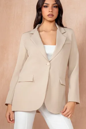 Aoibhe Stone Single Breasted Blazer