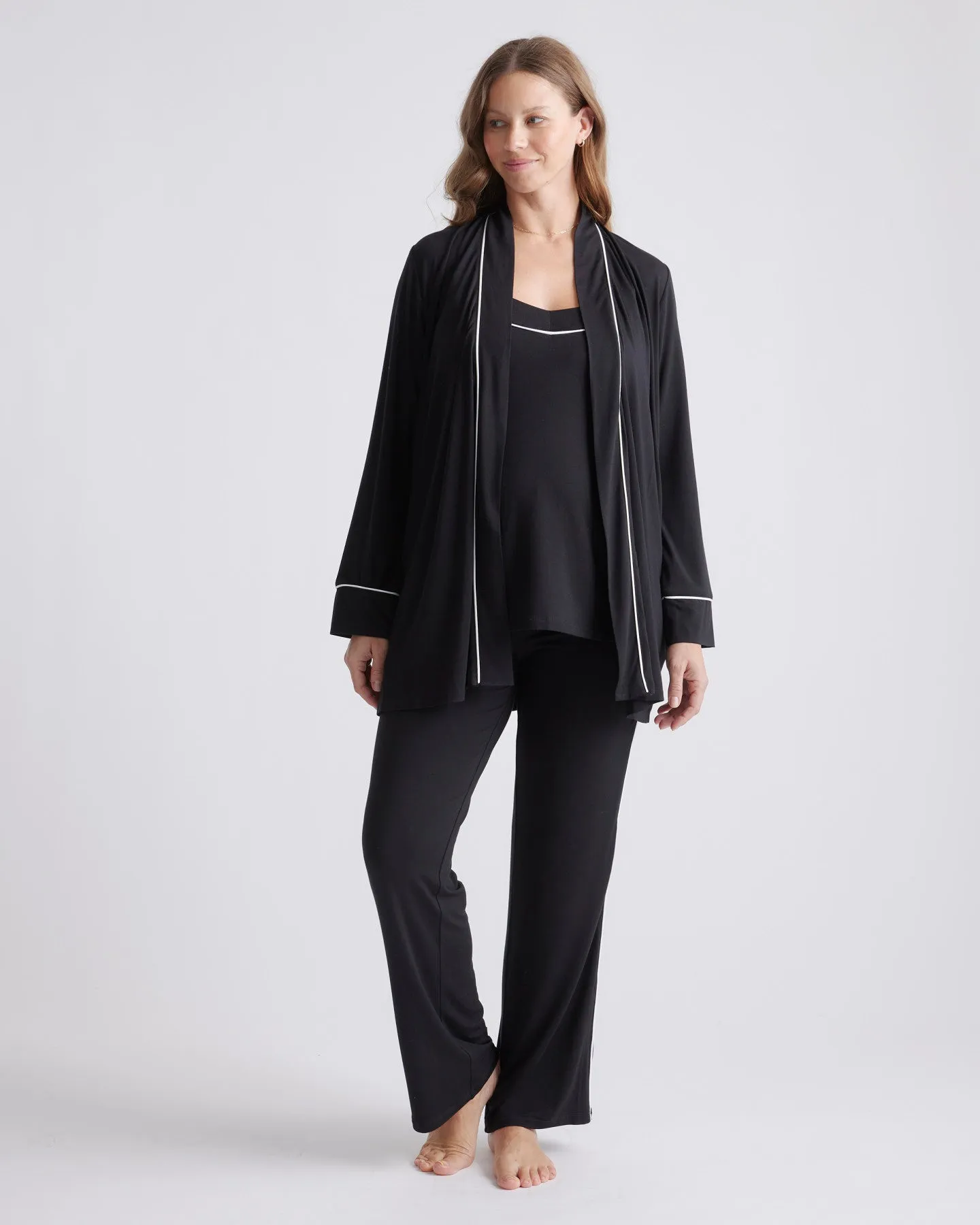 Bamboo Maternity & Nursing Pajama Set