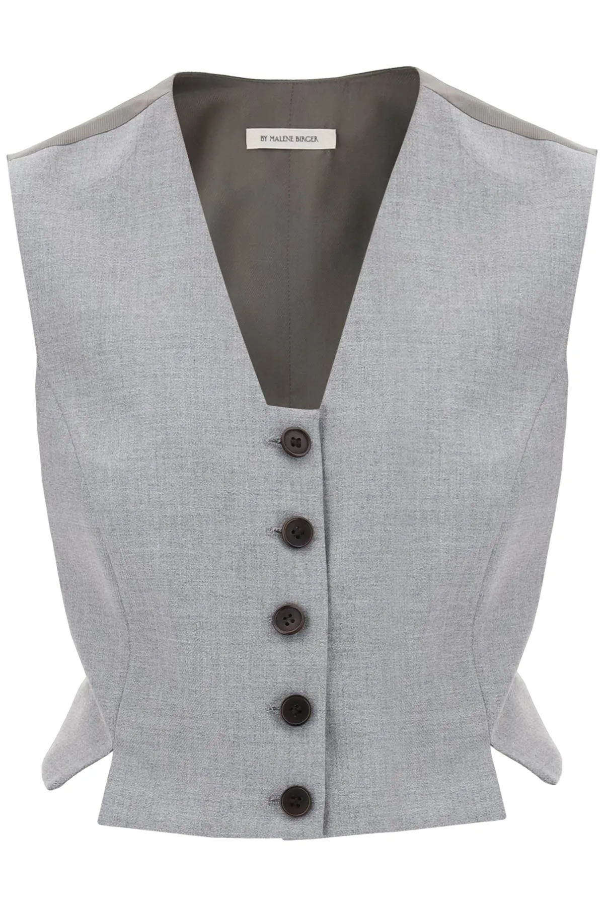 bettas tailoring vest Q72379002 GREY MELANGE