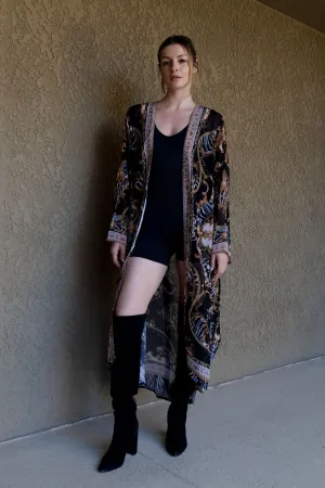 Black Designer Swimsuit Cover Ups