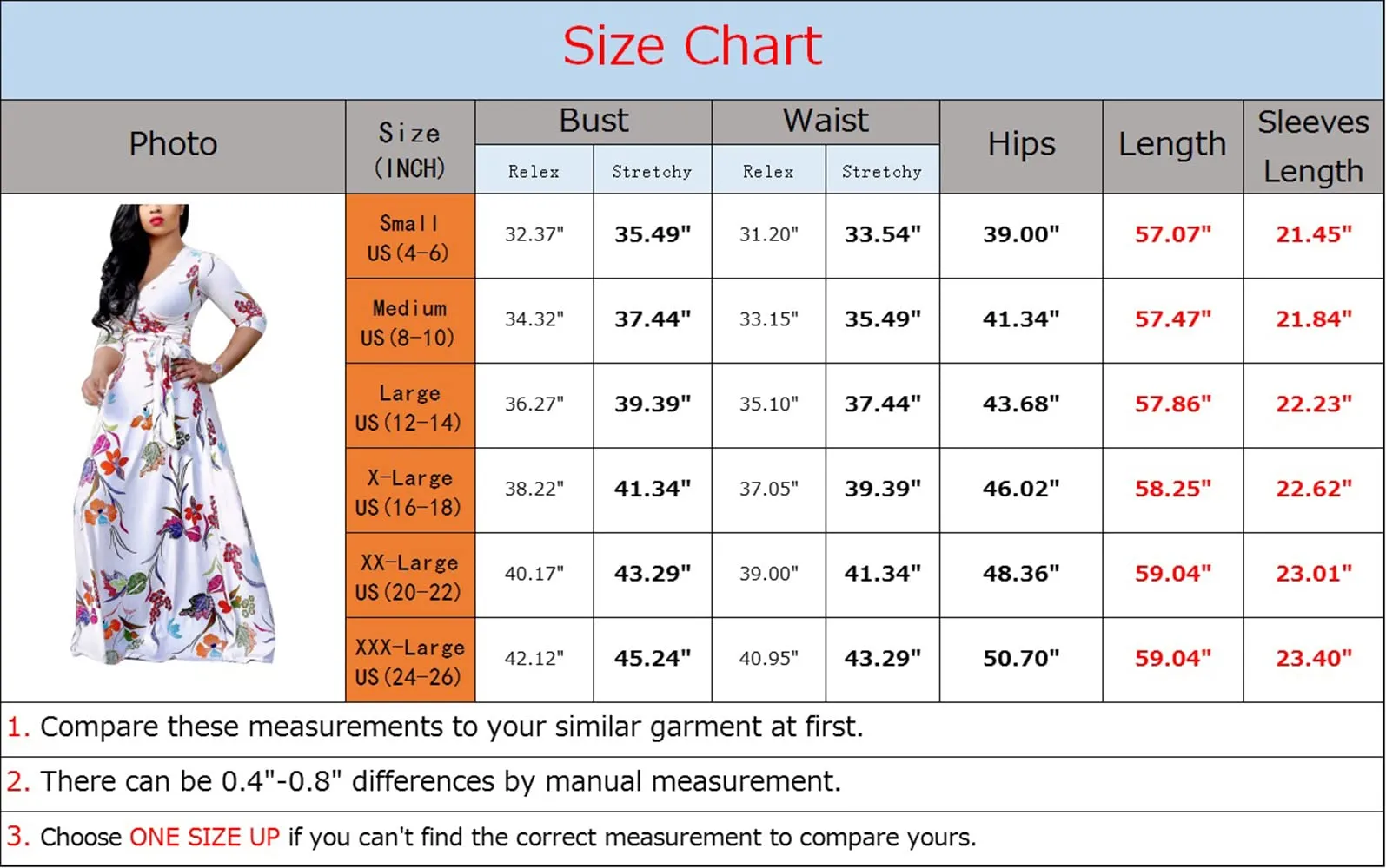 Blue Leaf Womens Casual Floral Print Long Maxi Dress Plus Size Plain Party Outfits - JTNFairy