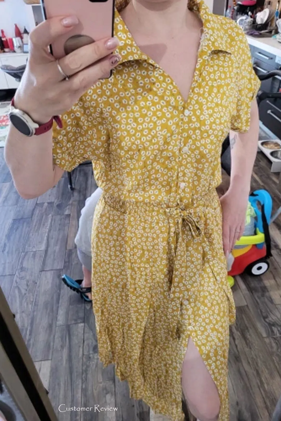 Boho Midi Dress, Sundress, Layla Red