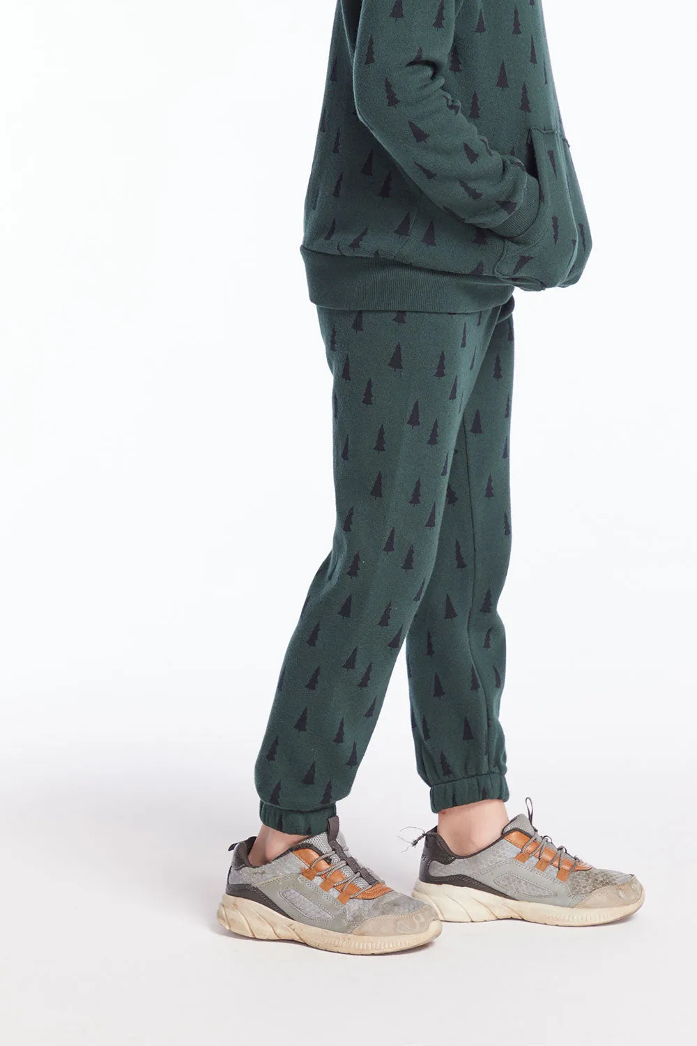 Boys Forest Pine No Side Seam Joggers