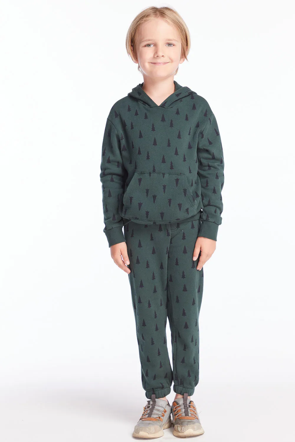 Boys Forest Pine No Side Seam Joggers