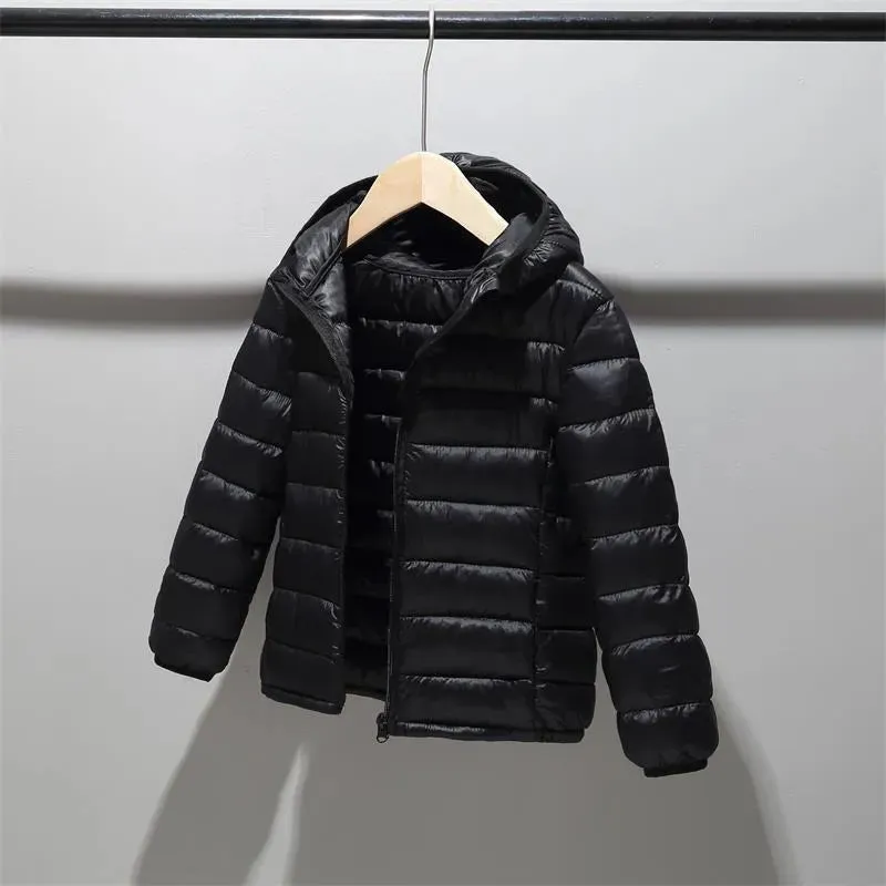 Boys Girls Cotton Winter Fashion Sport Jacket Outwear Children Cotton-Padded Jacket Boys Girls Winter Warm Coat