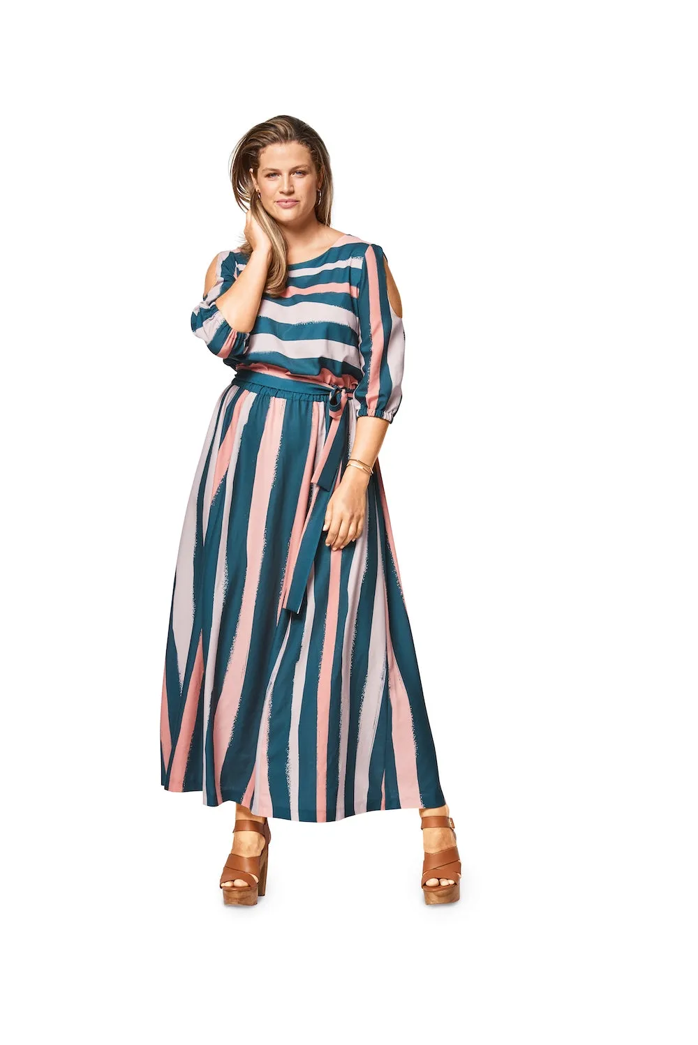 Burda Pattern 6449 Women's Summer Dresses (18-28)