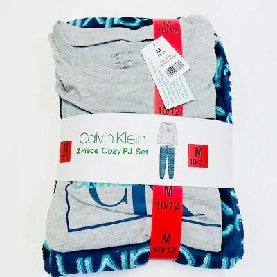 Calvin Klein Kids Girls 2-Piece Cozy Pajama Lounge Set