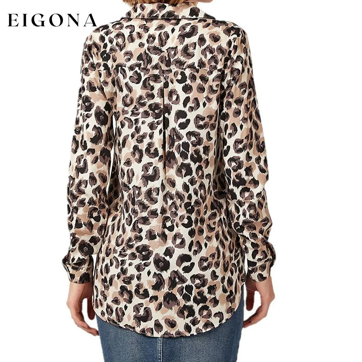 Casual Long Sleeve Button Down Shirts Tops