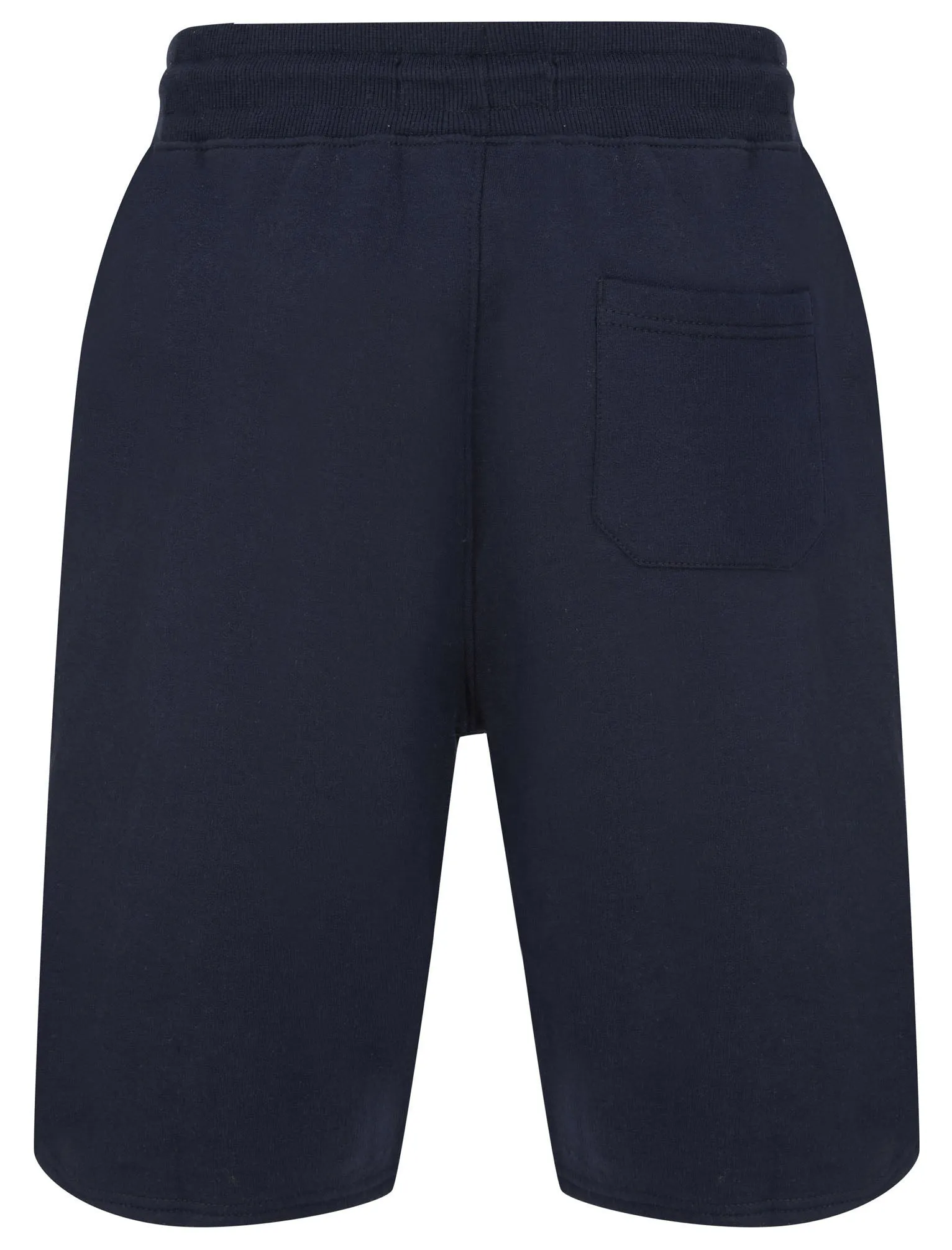 Cayton (2 Pack) Cotton Blend Brushback Fleece Jogger Shorts Set In Sky Captain Navy / Light Grey Marl - Tokyo Laundry