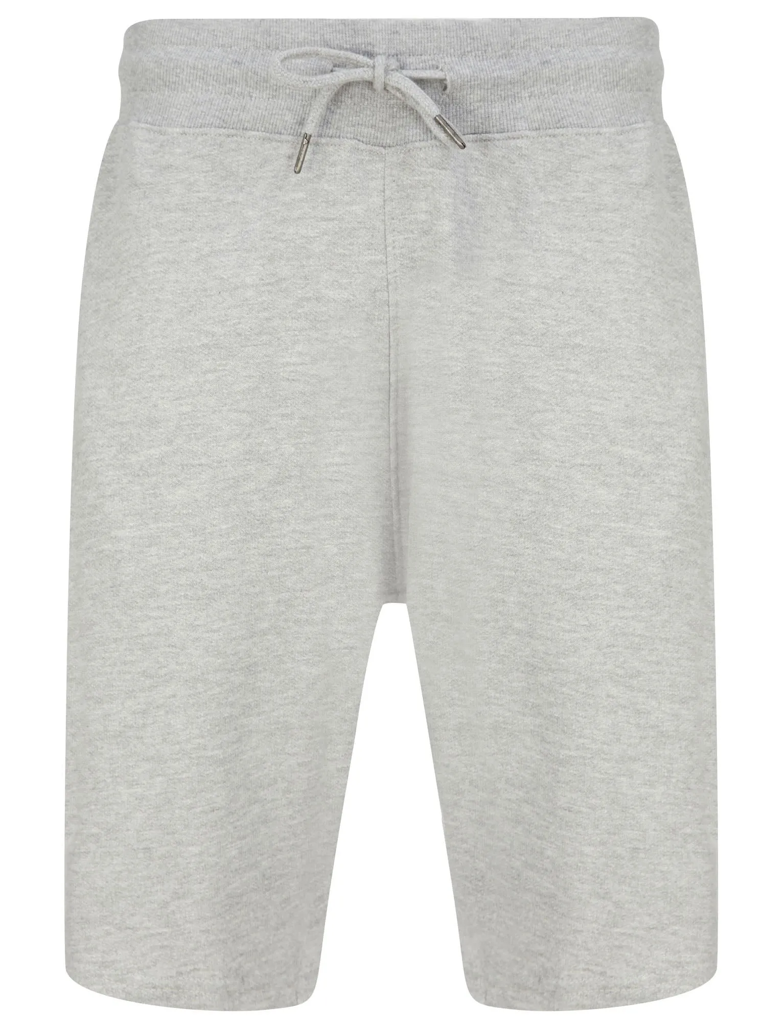 Cayton (2 Pack) Cotton Blend Brushback Fleece Jogger Shorts Set In Sky Captain Navy / Light Grey Marl - Tokyo Laundry