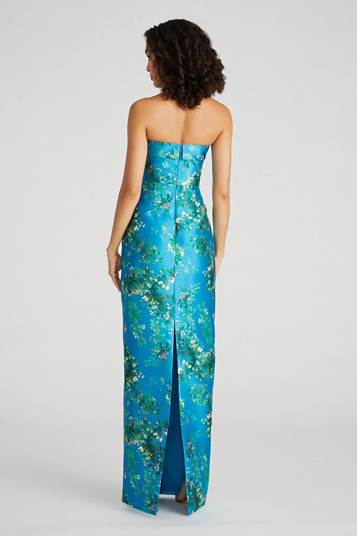 Cleo | Strapless Column Gown