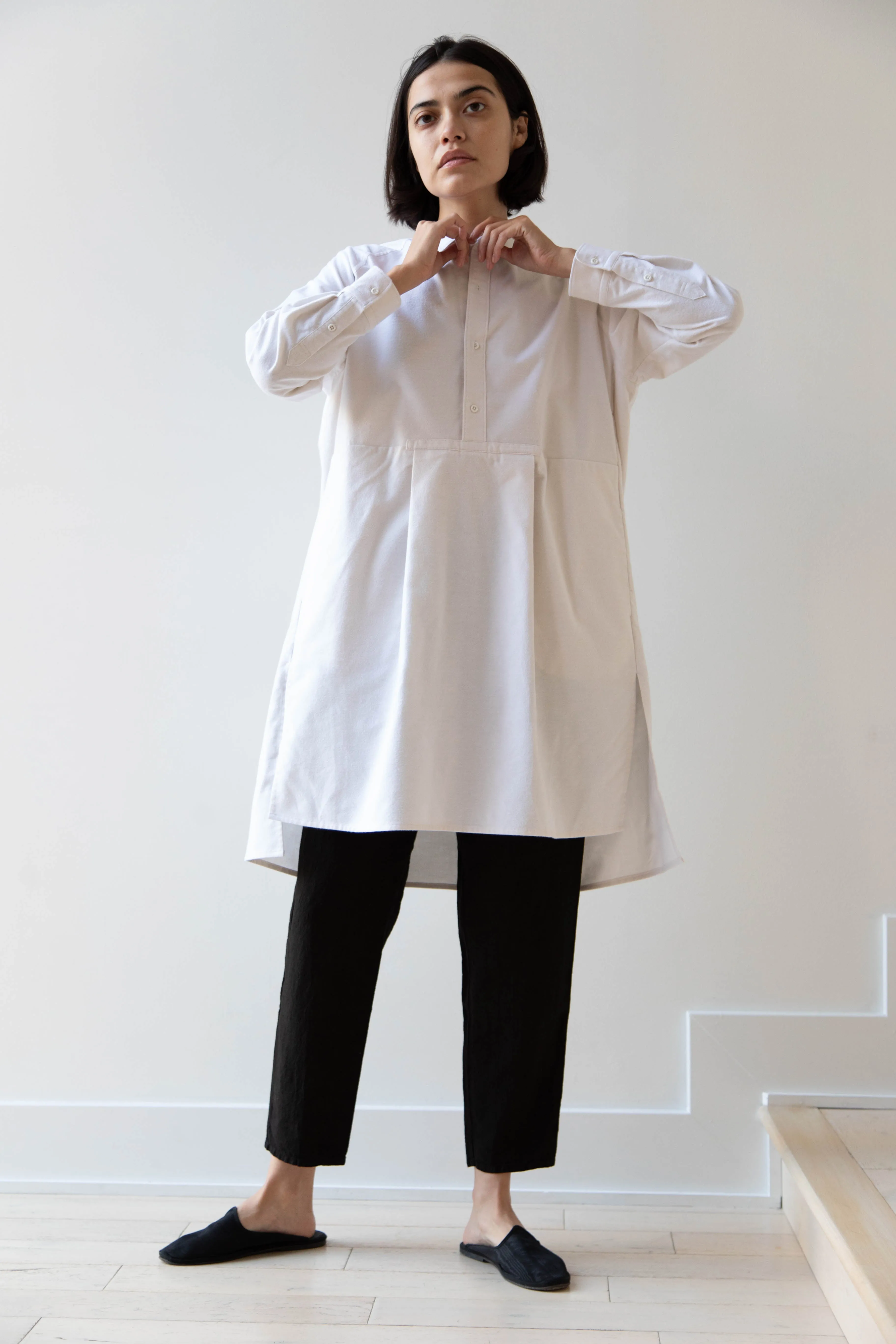 École De Curiosités | Duncan Shirt in Ivory