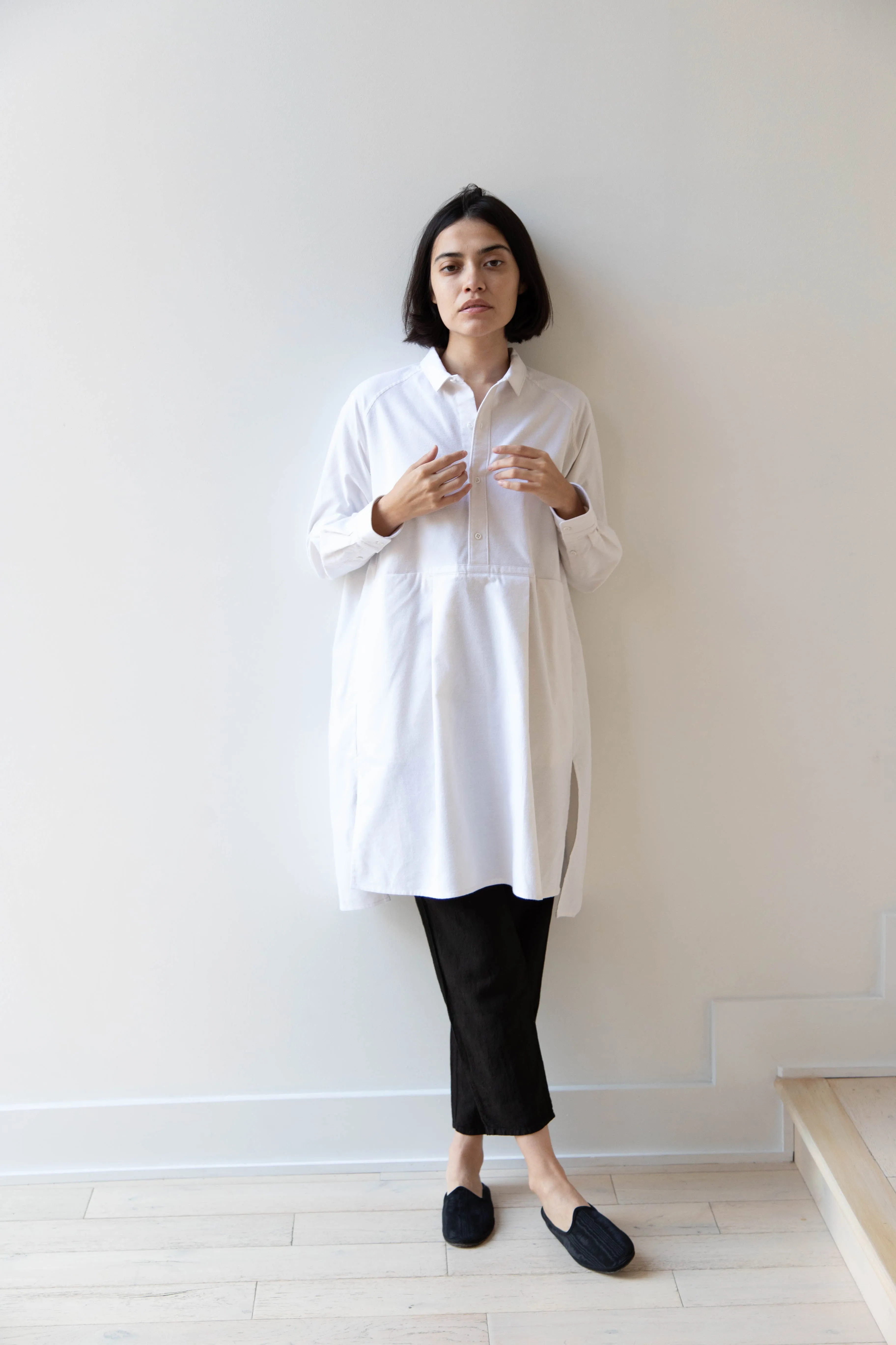 École De Curiosités | Duncan Shirt in Ivory