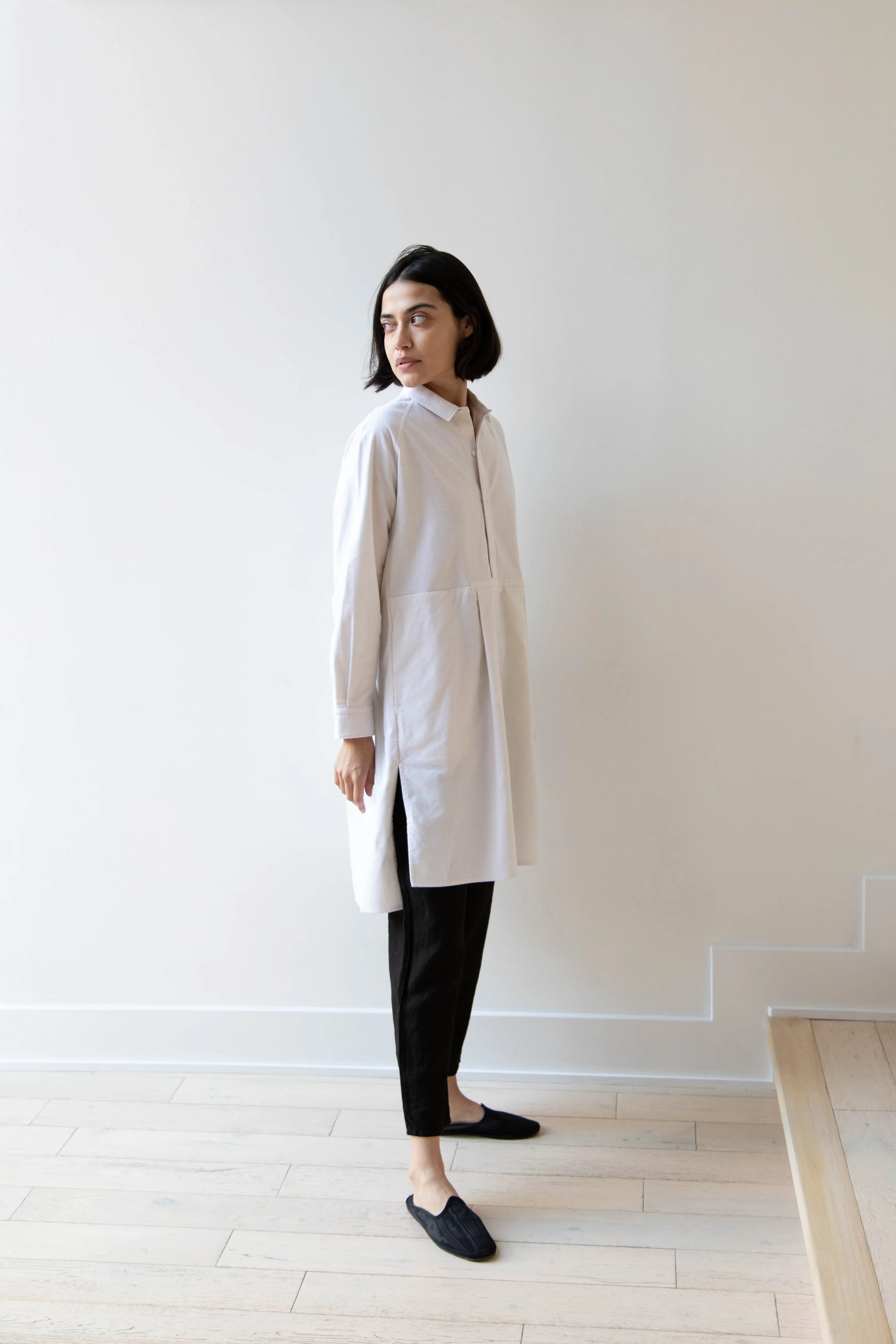 École De Curiosités | Duncan Shirt in Ivory