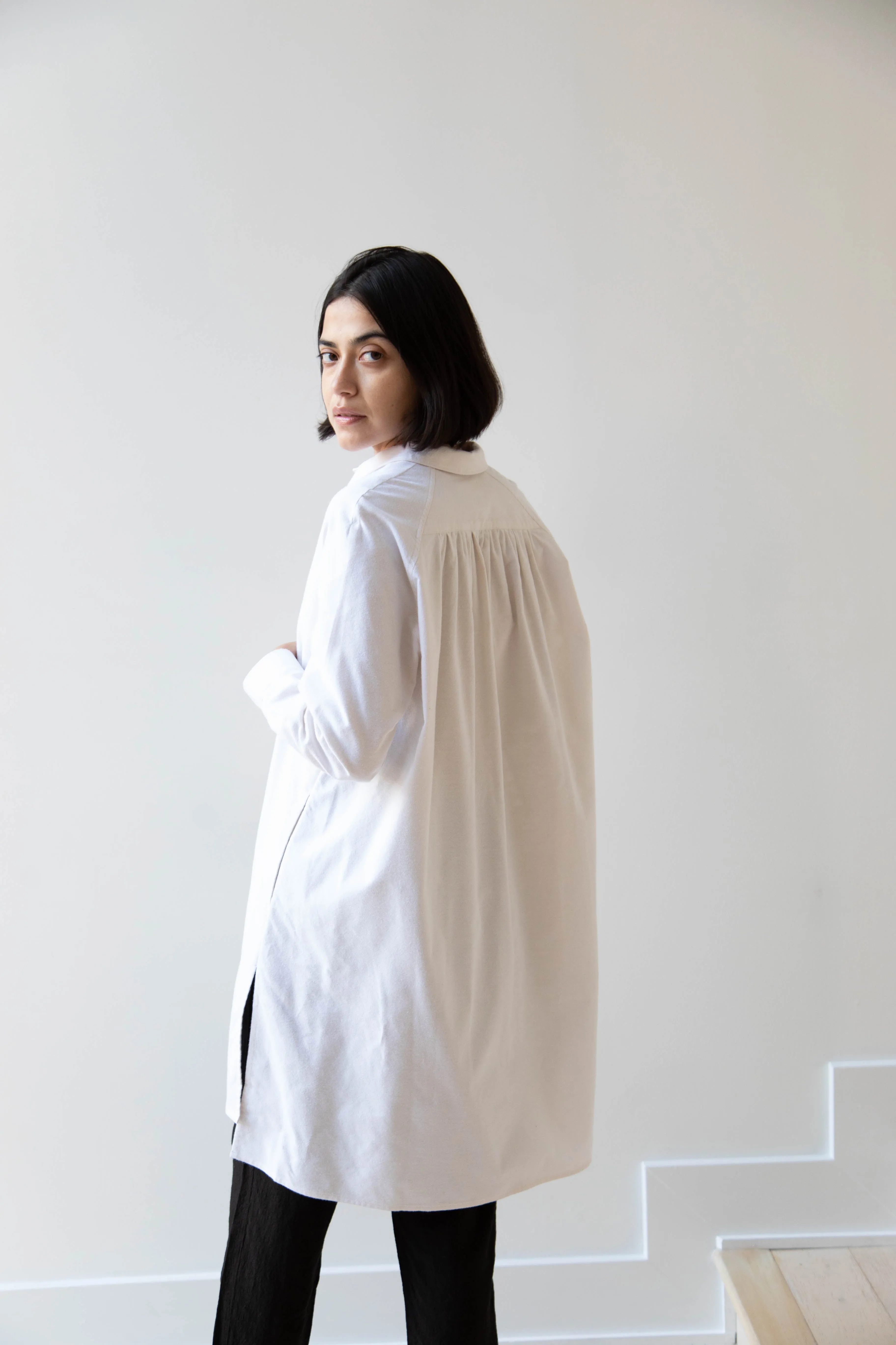 École De Curiosités | Duncan Shirt in Ivory