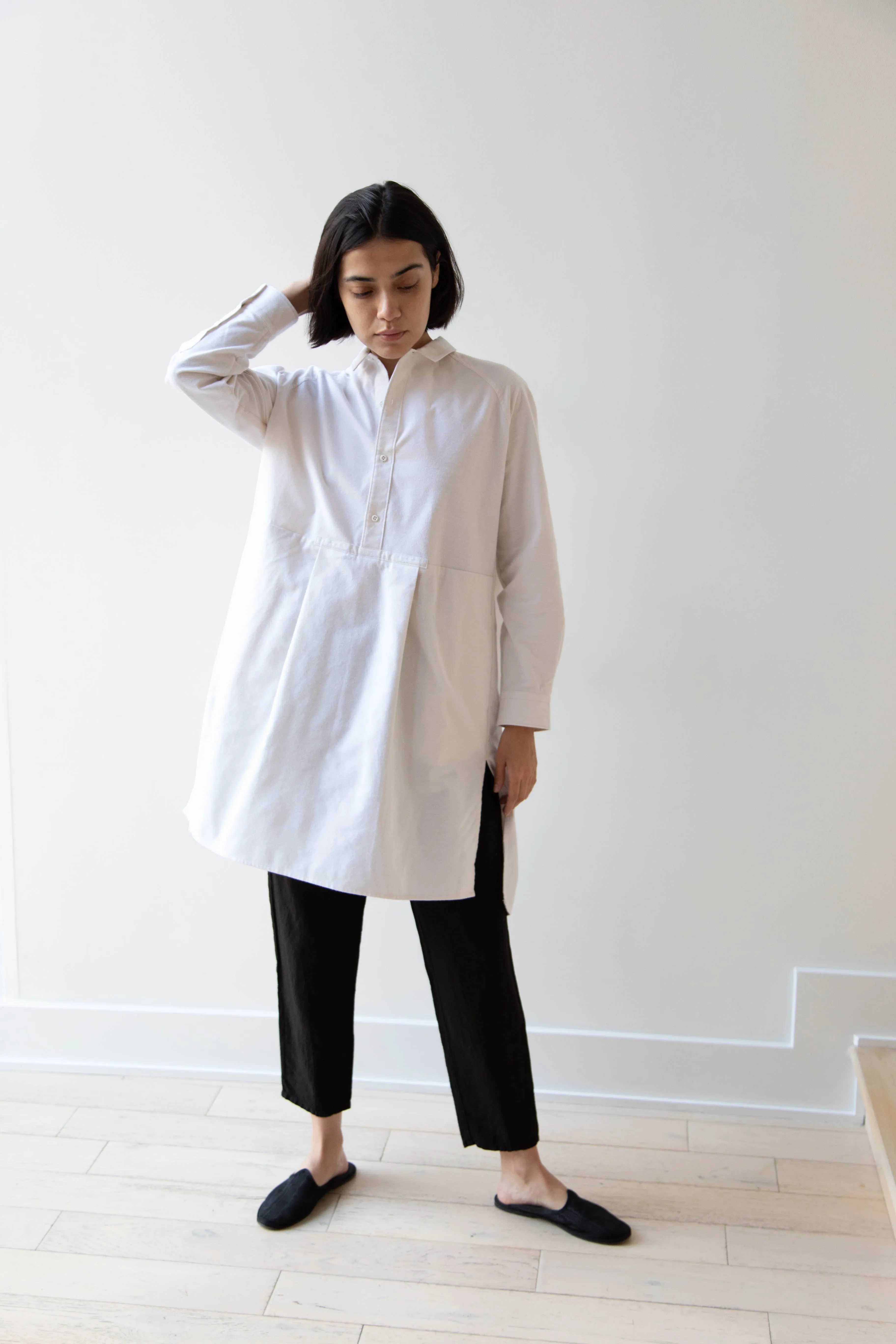 École De Curiosités | Duncan Shirt in Ivory