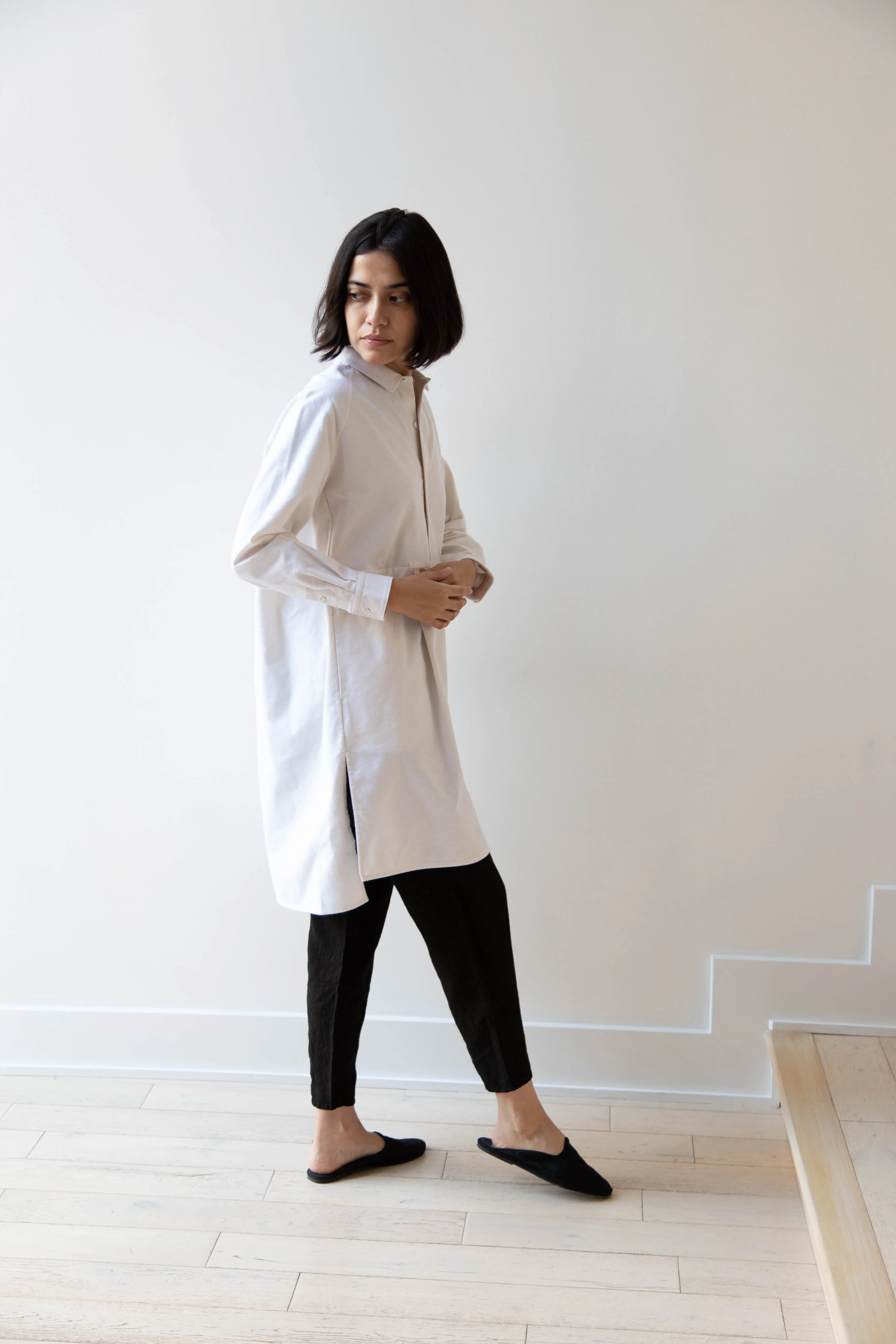 École De Curiosités | Duncan Shirt in Ivory