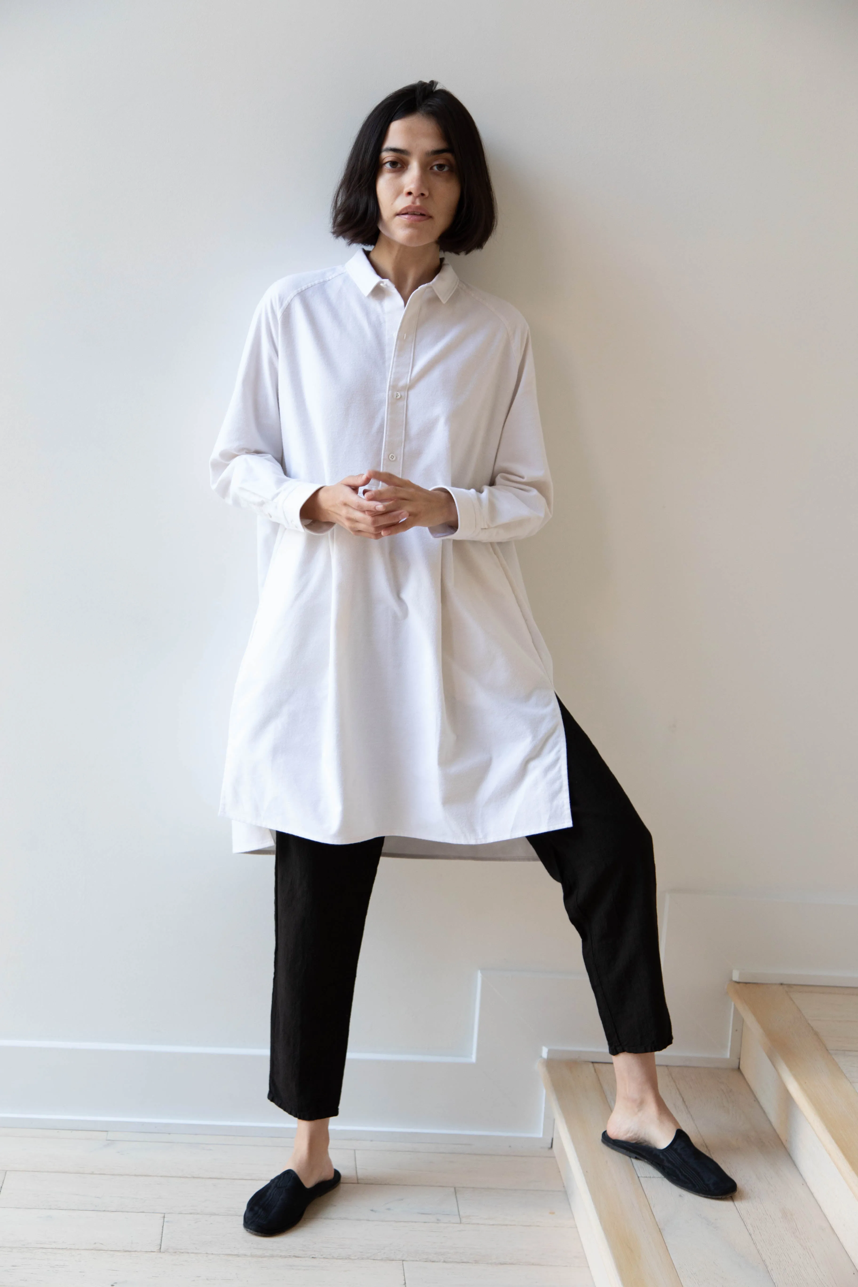 École De Curiosités | Duncan Shirt in Ivory