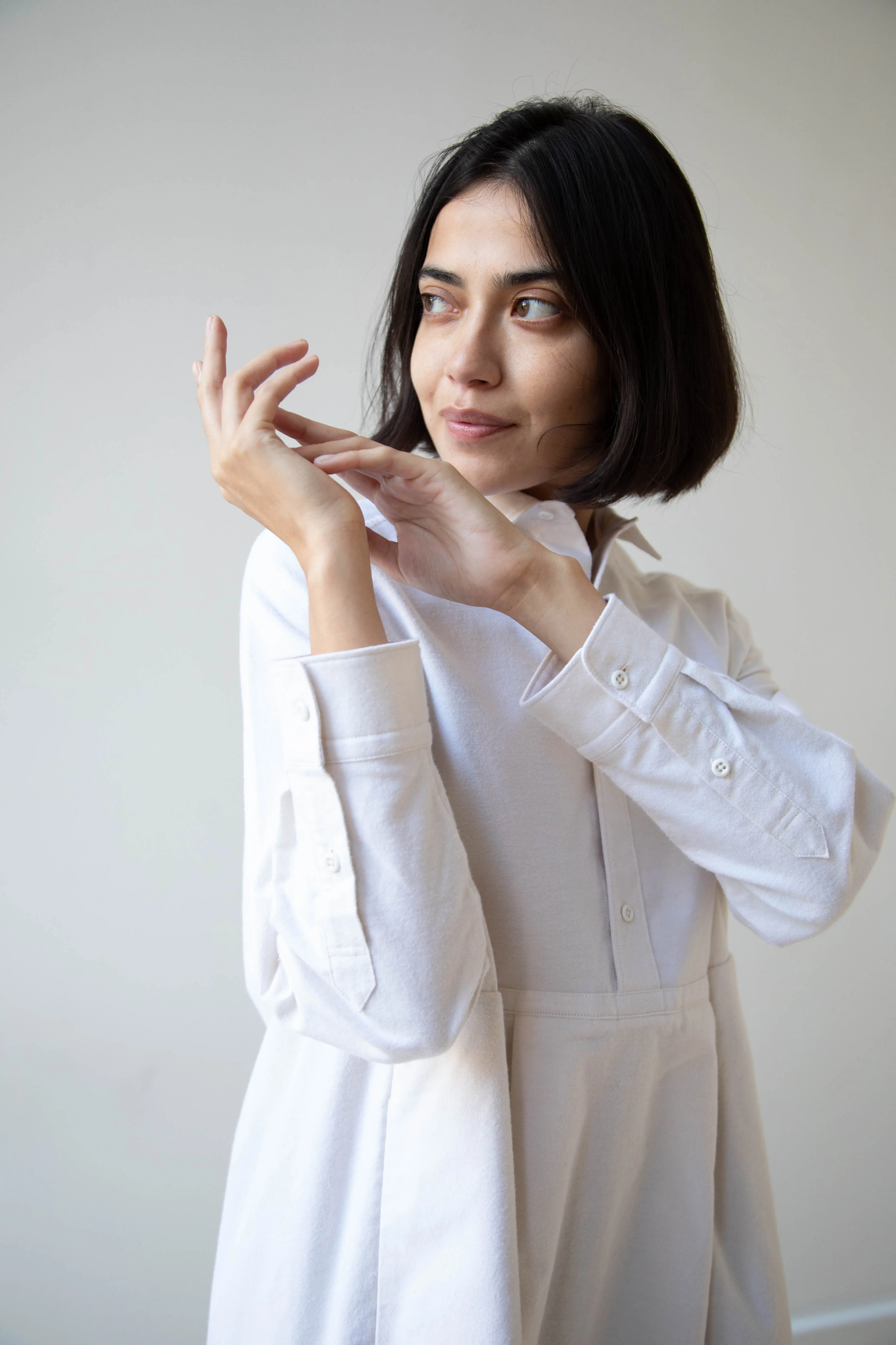 École De Curiosités | Duncan Shirt in Ivory