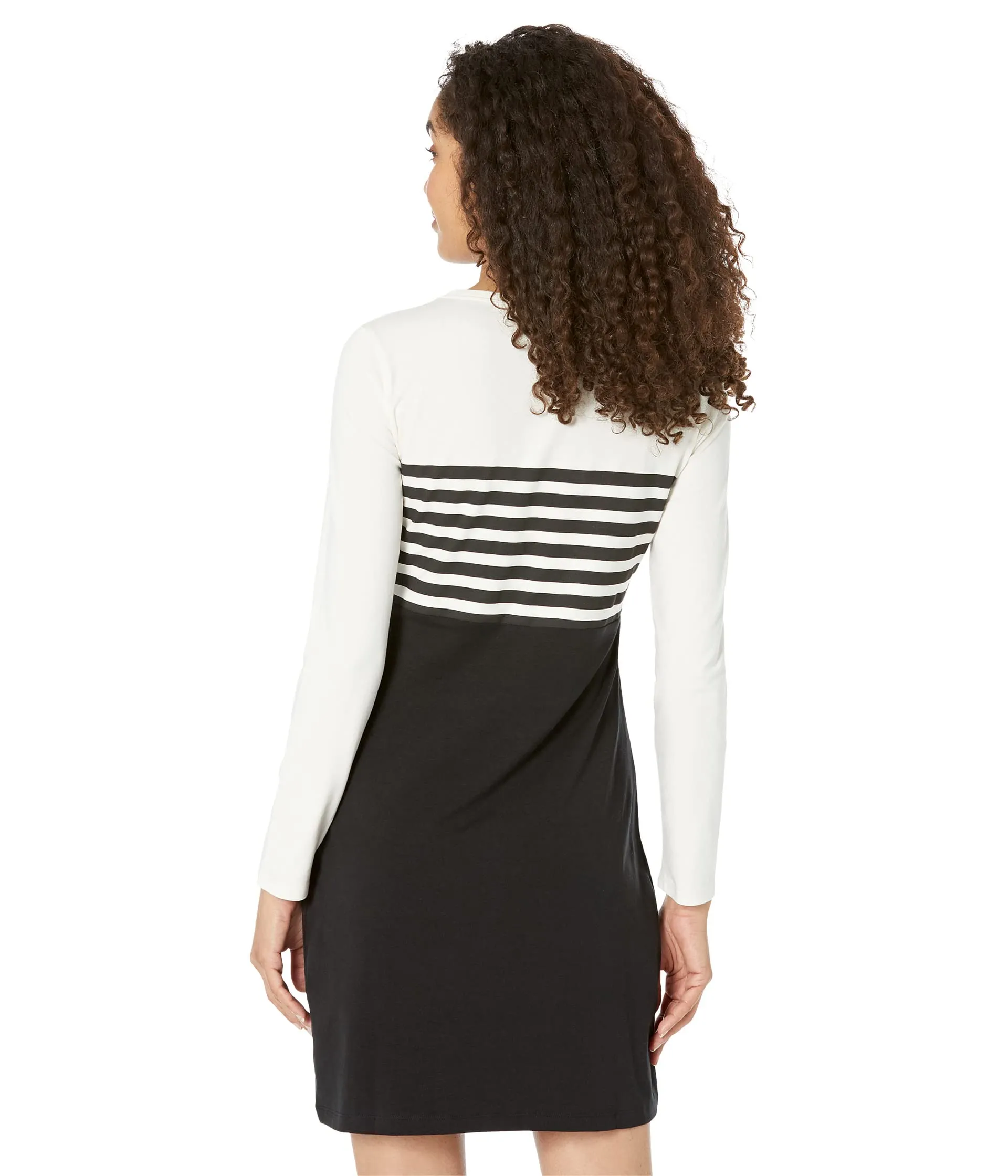 Dress DKNY, Horizontal Stripe Tee Dress