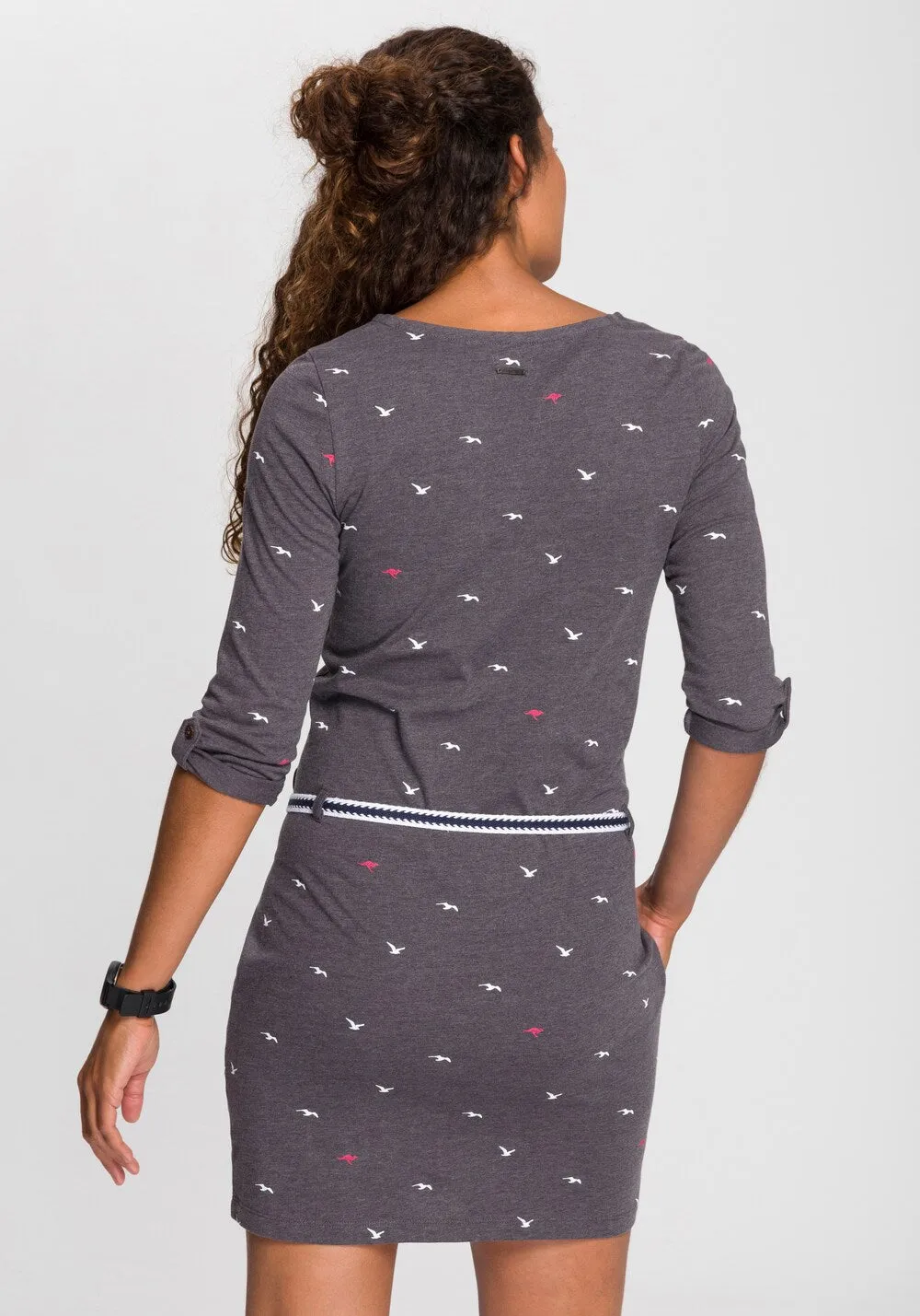 Dress KangaROOS, speckled purple