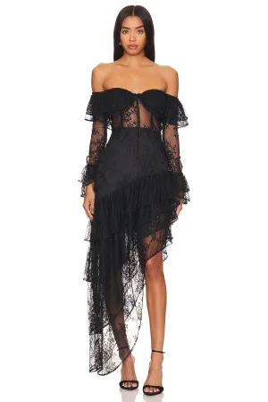 Dress MAJORELLE Maddalena Gown, black