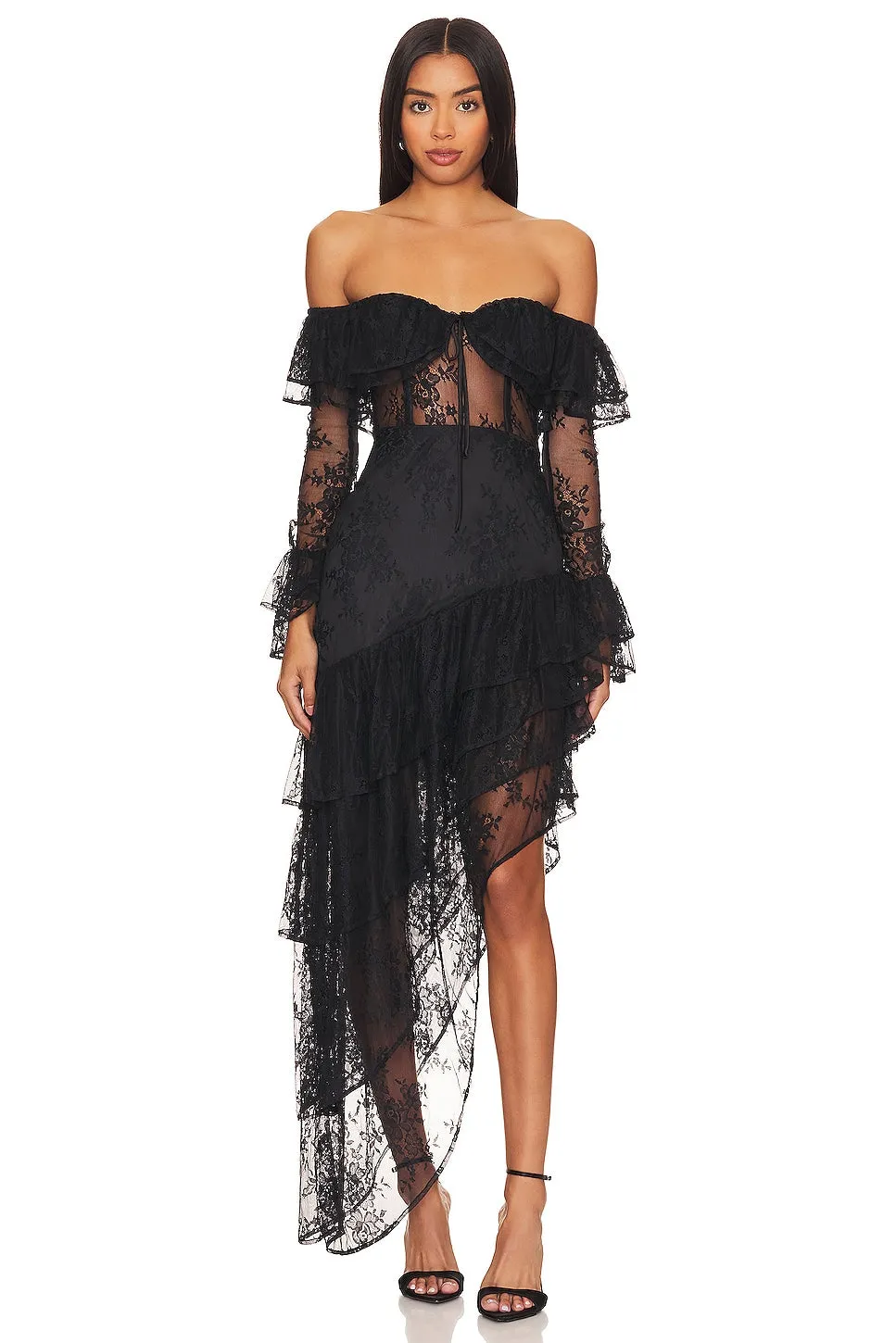 Dress MAJORELLE Maddalena Gown, black