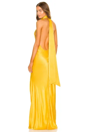 Dress SAU LEE Penelope Gown, gold