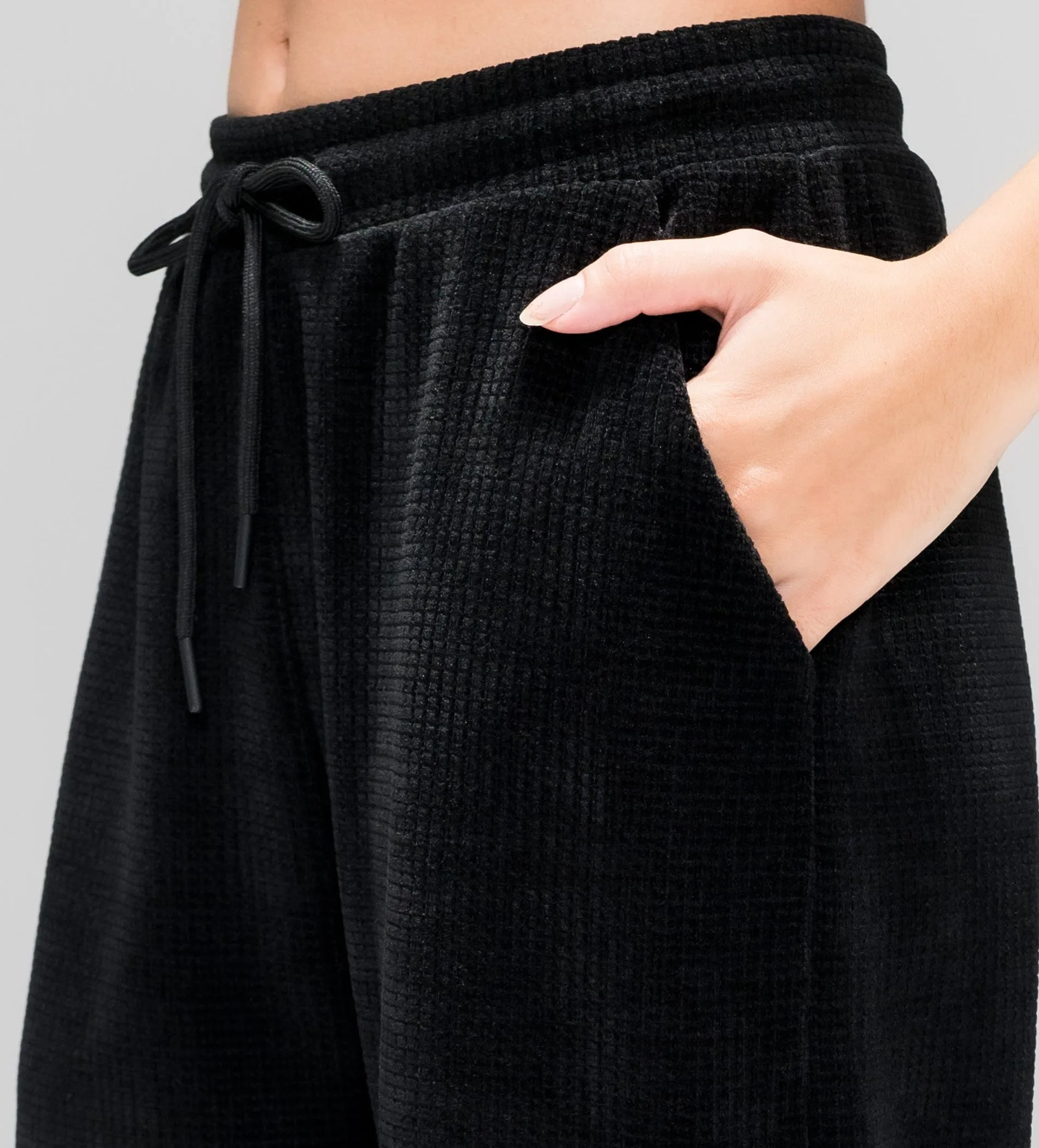 Elegant Imported Fawn Wide-Leg Trackpant