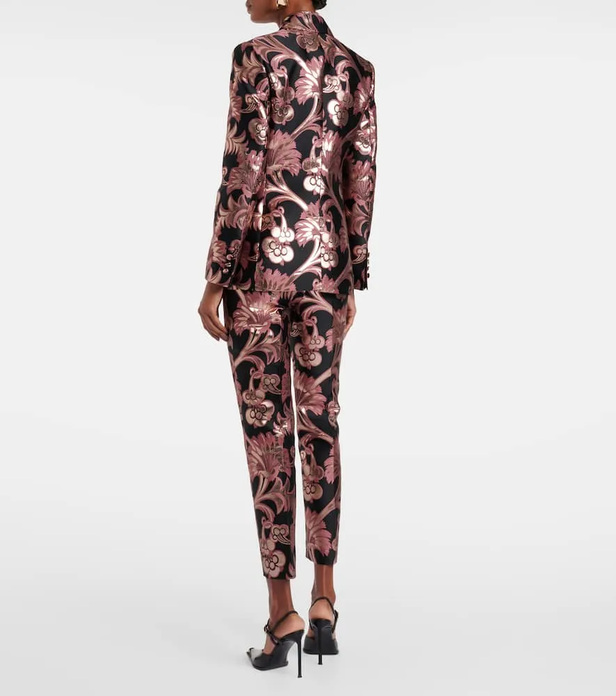 Etro Floral jacquard blazer