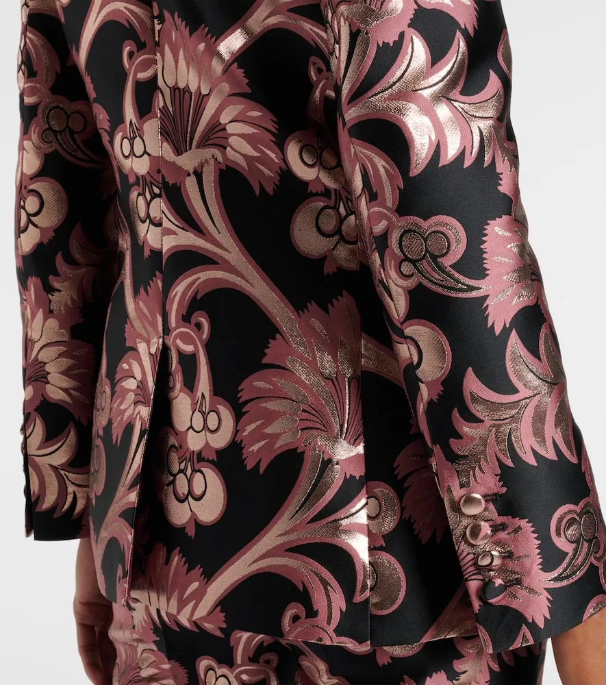 Etro Floral jacquard blazer