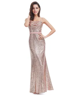 Ever-Pretty Women'S Elegant Shoulder-Straps Long Evening Party Dress EP07087