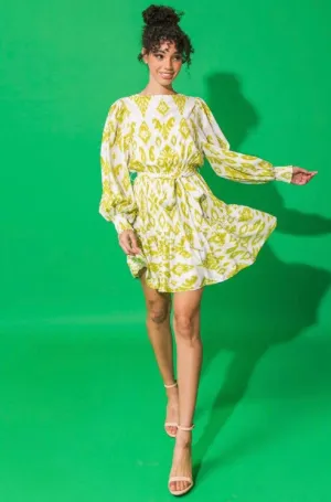 Feeling Lime Mini Dress
