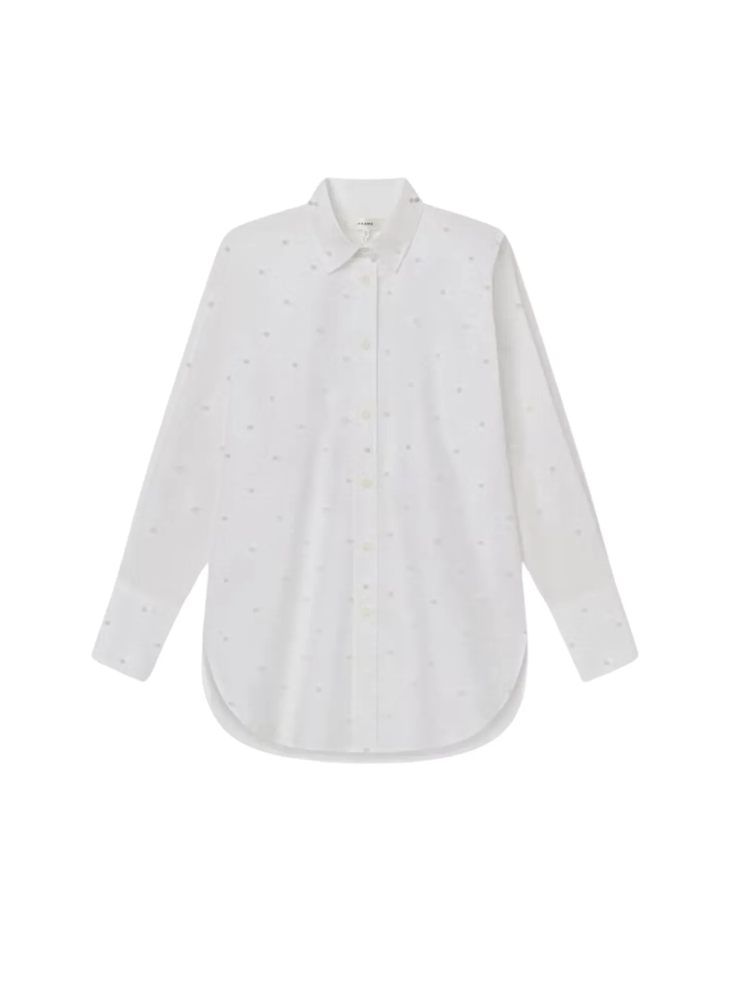 Frame Oversized Pearl Shirt