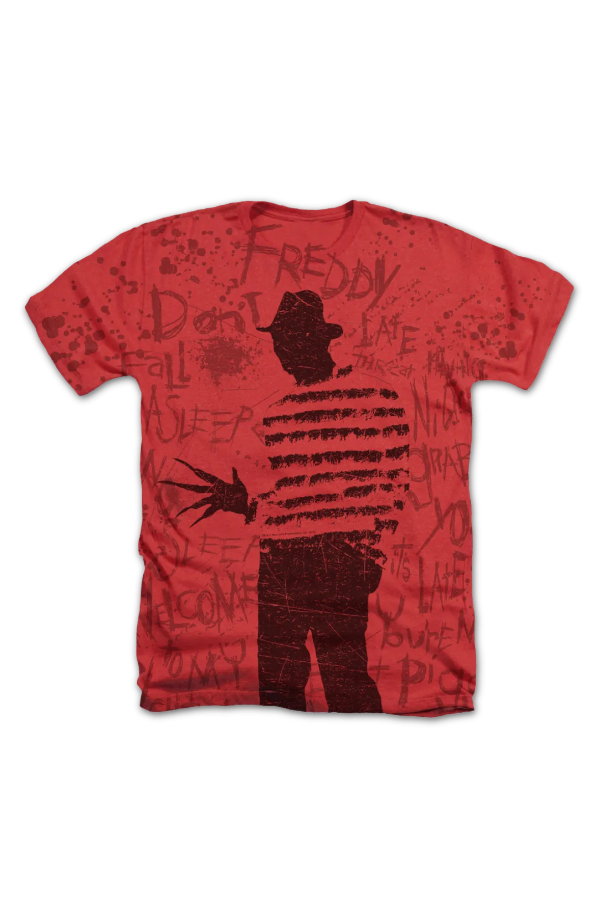 Freddy Silhouette Nightmare On Elm Street T-Shirt