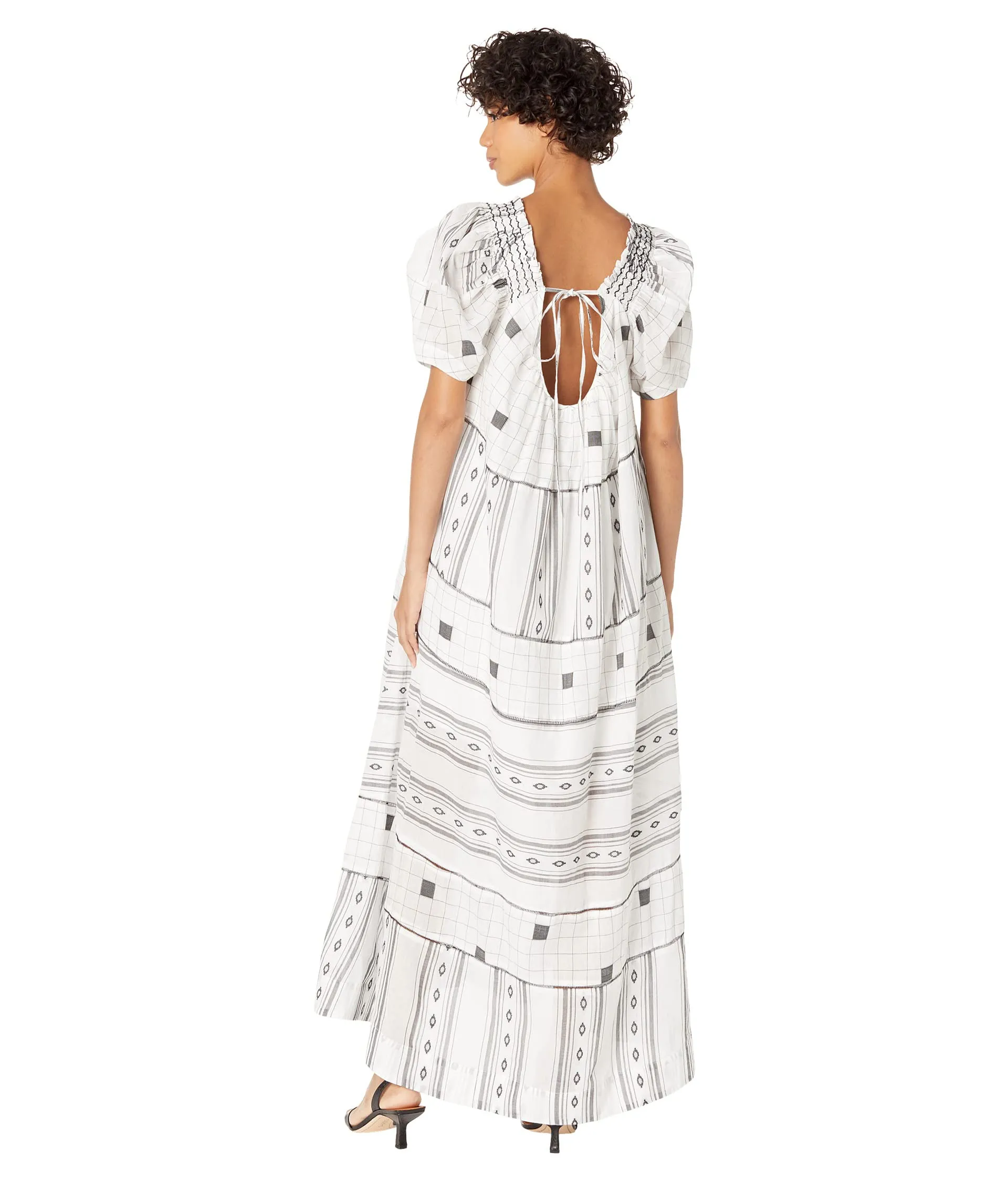 Free People Jamie Embroidered Maxi Dress