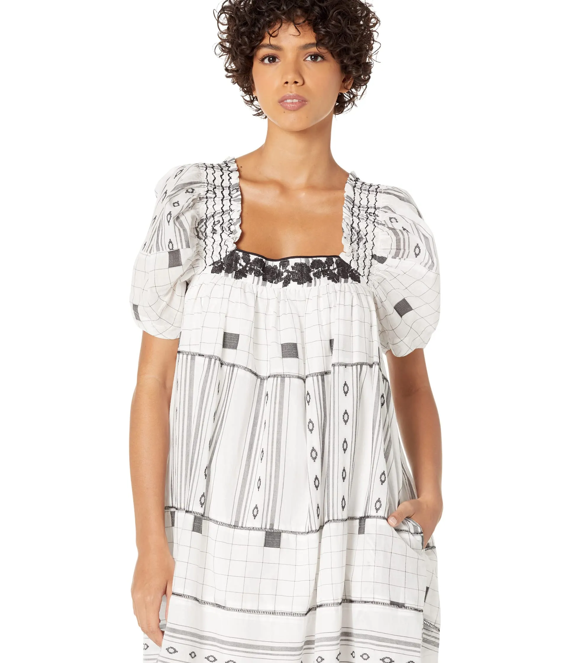 Free People Jamie Embroidered Maxi Dress