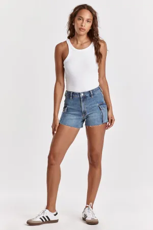 JESSIE HIGH RISE UTILITY SHORTS HUNTSVILLE