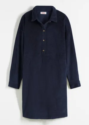 John Baner Jeanswear Stretch Corduroy Dress, Blue